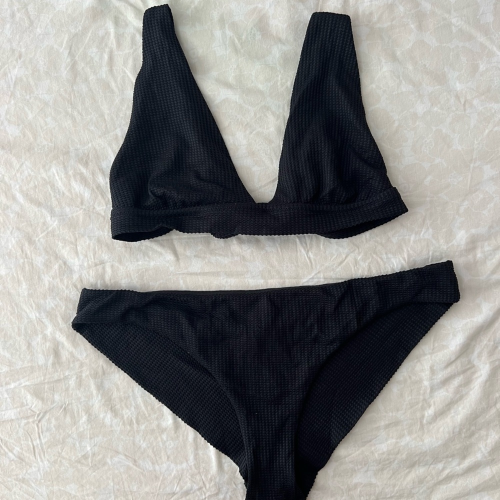 aerie waffle bikini
